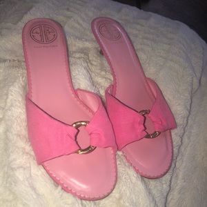 Kitten heel Lily Pulitzer shoes 🎀🎀